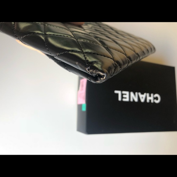 Chanel Envelope Clutch Black Calfskin - Picture 5 of 8